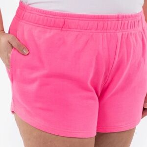 Vibrant Pink Athletic Shorts for Women